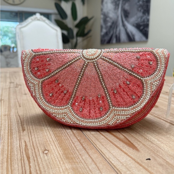 Mary Frances “Citrus in Paradise” Beaded Crossbody Bag | NWT - Picture 2 of 6